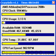 CrazyInfo screenshot